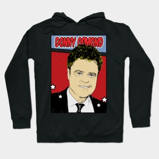 Donny Osmond 80s Pop Art Comic Style Hoodie